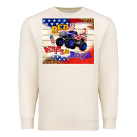 Sandshell red white & boom Premium Sweatshirt - TumblerDesignByShophia