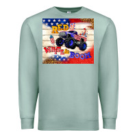 Seafoam red white & boom Premium Sweatshirt - TumblerDesignByShophia
