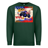Sports Green red white & boom Premium Sweatshirt - TumblerDesignByShophia
