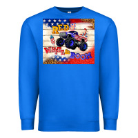 True Royal red white & boom Premium Sweatshirt - TumblerDesignByShophia