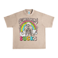 French Oak everything sucks Urban Heavy Tee - MaliasSmallBusiness