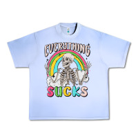 Grape Ice everything sucks Urban Heavy Tee - MaliasSmallBusiness