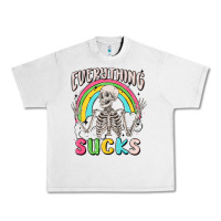 Lunar Rock everything sucks Urban Heavy Tee - MaliasSmallBusiness