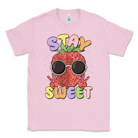 Bubblegum Pink stay sweet Classic Tee - MaliasSmallBusiness