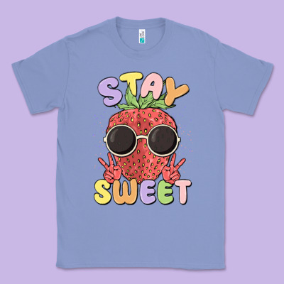 Stay Sweet Classic Tee Designed By Maliassmallbusiness