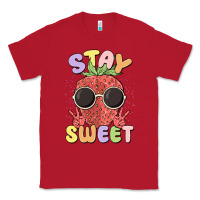 Red stay sweet Classic Tee - MaliasSmallBusiness