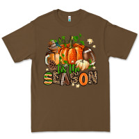 Cacao fall and american football tis the season Premium Tee - AdoDesignShop