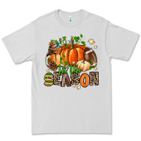 Dove Grey fall and american football tis the season Premium Tee - AdoDesignShop