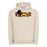 Pigment French Oak Power Juneteenth Urban Hoodie - FaDigitalArtStudio