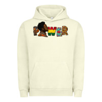 Pigment Pistachio Power Juneteenth Urban Hoodie - FaDigitalArtStudio