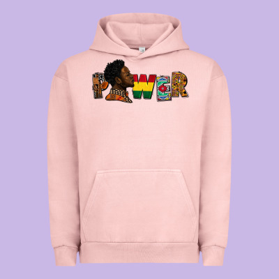 Power Juneteenth Urban Hoodie Designed By Fadigitalartstudio