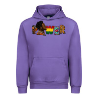 Tulip Power Juneteenth Urban Hoodie - FaDigitalArtStudio