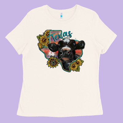 Texas Ladies Tee Designed By Sublimationcraftshop