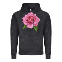 Vintage Black Perfume Delight Rose Vintage Hoodie - LillyAllenDesigns