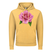 Vintage Mustard Perfume Delight Rose Vintage Hoodie - LillyAllenDesigns
