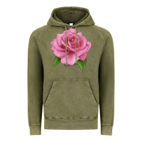 Vintage Olive Perfume Delight Rose Vintage Hoodie - LillyAllenDesigns