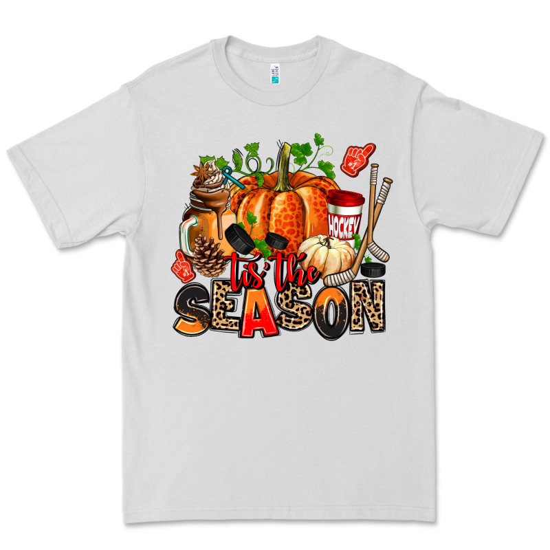 Fall And  Hockey  Tis The Season Premium Tee by AdoDesignShop | Teevron