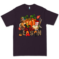 Plum fall and  hockey  tis the season Premium Tee - AdoDesignShop