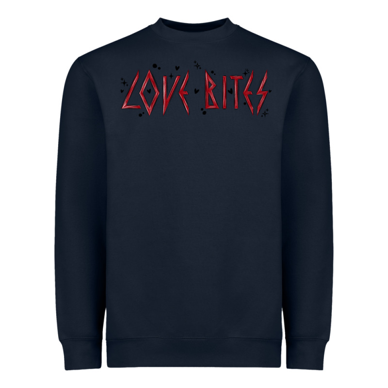 Love Bites Heavyweight Sweatshirt by MaliasSmallBusiness | Teevron