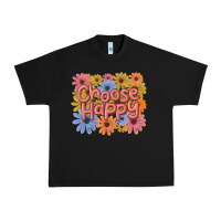 Black choose happy Urban Heavy Tee - MaliasSmallBusiness