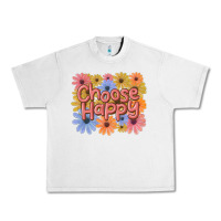 Lunar Rock choose happy Urban Heavy Tee - MaliasSmallBusiness