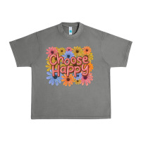 Tornado choose happy Urban Heavy Tee - MaliasSmallBusiness