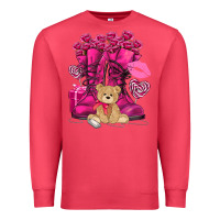 Cardinal Army boots Valentine's Day Premium Sweatshirt - HowdyJamesFarm