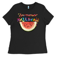 Black summer vibes Ladies Tee - JahusDesignShop