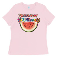 Bubblegum Pink summer vibes Ladies Tee - JahusDesignShop