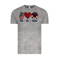 Cloud Rock Peace Love America Vintage Tee - Jasminsmagicworld