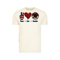 Vintage Arctic Peace Love America Vintage Tee - Jasminsmagicworld