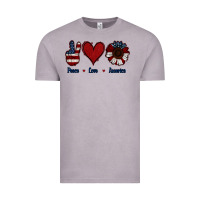 Vintage Zinc Peace Love America Vintage Tee - Jasminsmagicworld