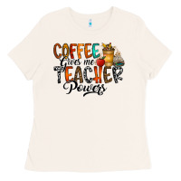Bone coffee gives me teacher Ladies Tee - CowhideDigitalArt