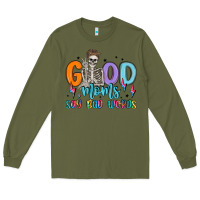 Army Green good moms say bad words Long Sleeve Tee - MaliasSmallBusiness