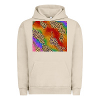 Pigment French Oak Pride rainbow leopard design Urban Hoodie - FaDigitalArtStudio