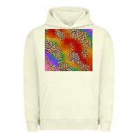 Pigment Pistachio Pride rainbow leopard design Urban Hoodie - FaDigitalArtStudio