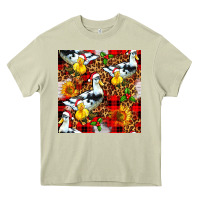 Mossy christmas leopard duck Heavy Core Tee - FaDigitalArtStudio