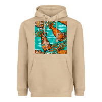 Mushroom Fall gnomes Heavyweight Hoodie - NancyCooperArtShop
