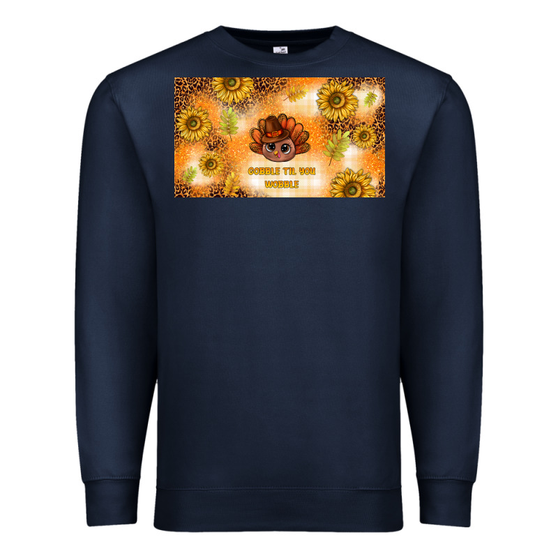 Gobble Til You Wobble Premium Sweatshirt by TumblerDesignByShophia | Teevron