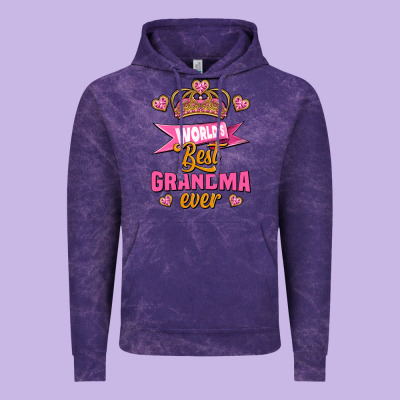 World's Best Grandma Ever Vintage Hoodie Designed By Jasminsmagicworld