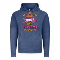 Vintage Denim world's best grandma ever Vintage Hoodie - Jasminsmagicworld