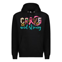 Black brave and strong Premium Hoodie - JahusDesignShop