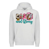 Dove Grey brave and strong Premium Hoodie - JahusDesignShop