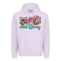 Lilac brave and strong Premium Hoodie - JahusDesignShop