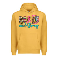 Mustard brave and strong Premium Hoodie - JahusDesignShop