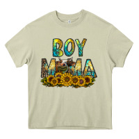 Mossy boy mama Heavy Core Tee - CowhideDigitalArt