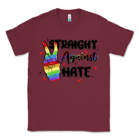 Burgundy gay pride Classic Tee - MaliasSmallBusiness
