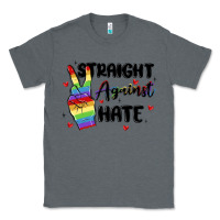 Charcoal Heather gay pride Classic Tee - MaliasSmallBusiness