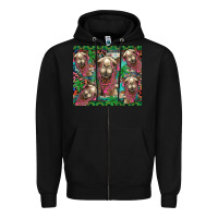 Black camel face Zipper Hoodie - BarkalooDesign