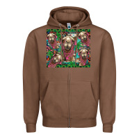Chestnut camel face Zipper Hoodie - BarkalooDesign